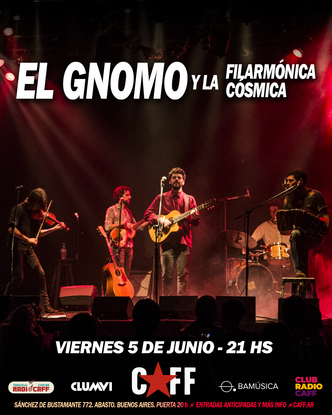 Flyer del show