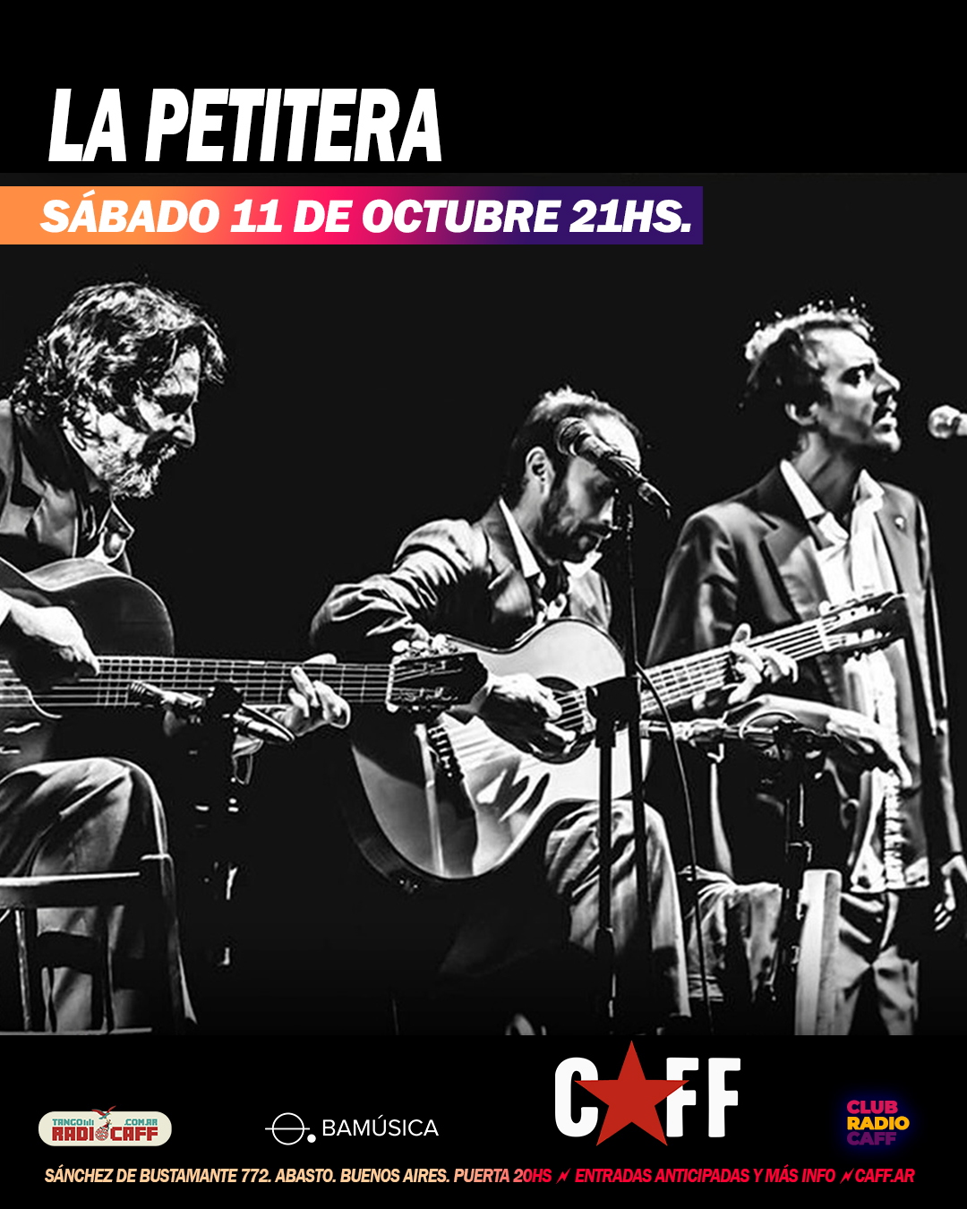 Flyer del show