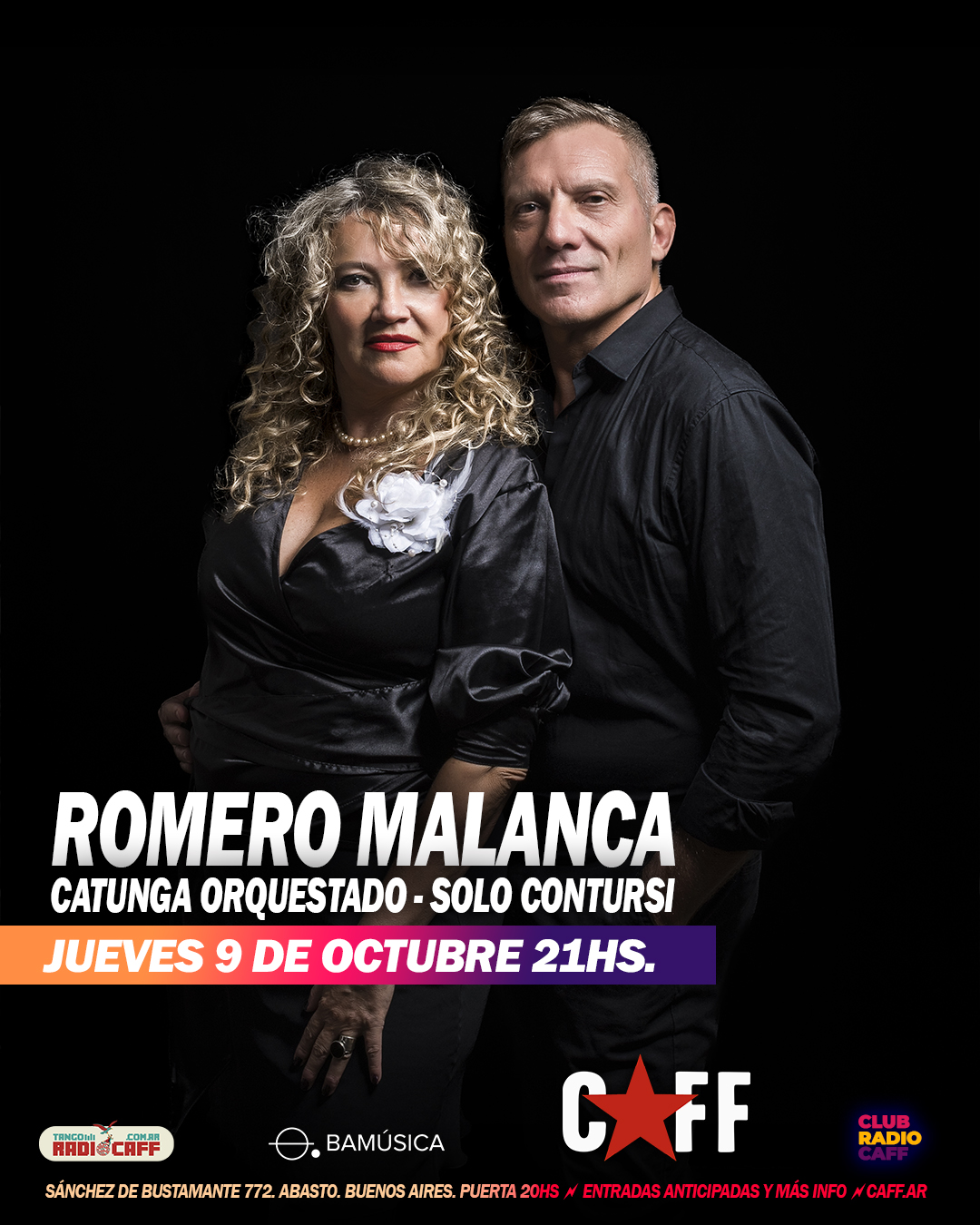 Flyer del show