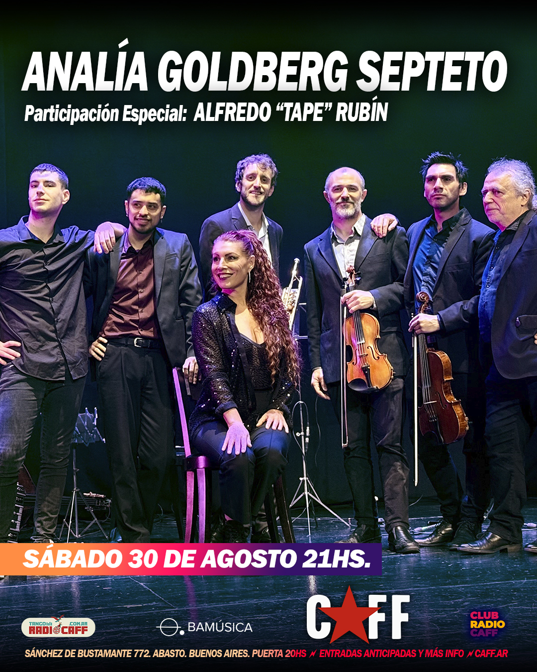 Flyer del show