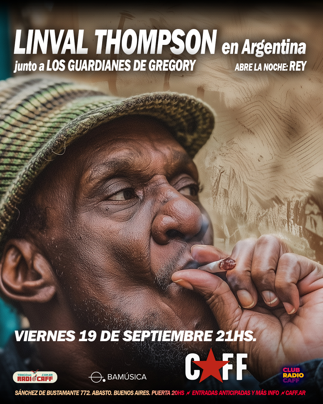 Flyer del show