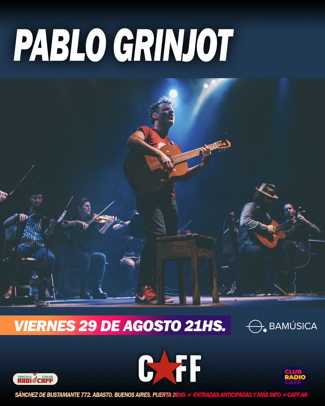 Flyer del show