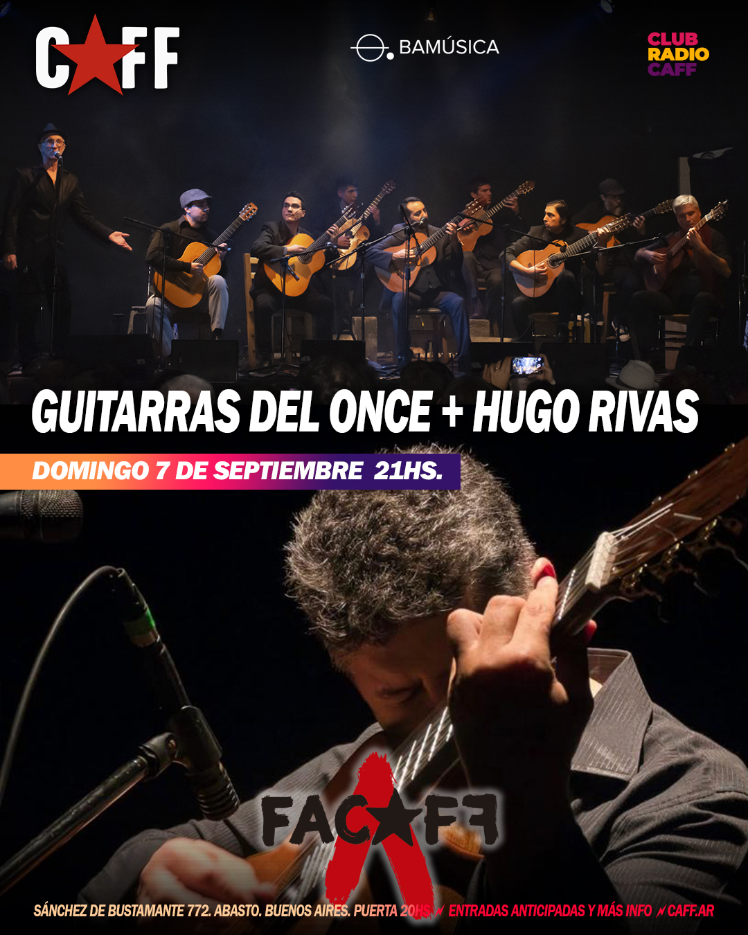 Flyer del show