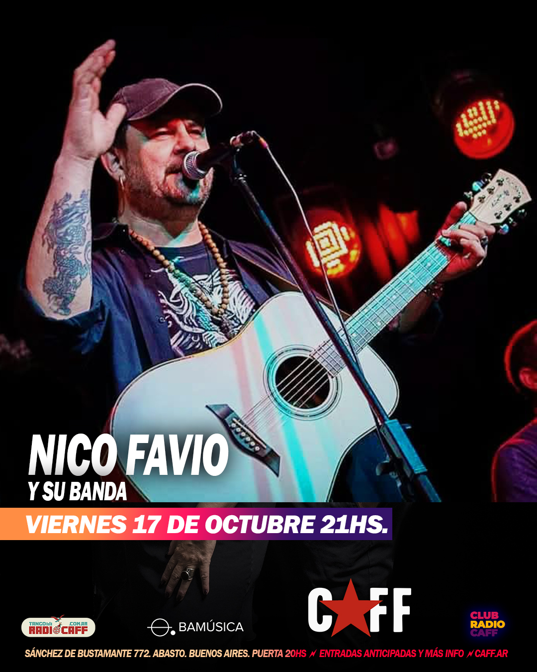 Flyer del show