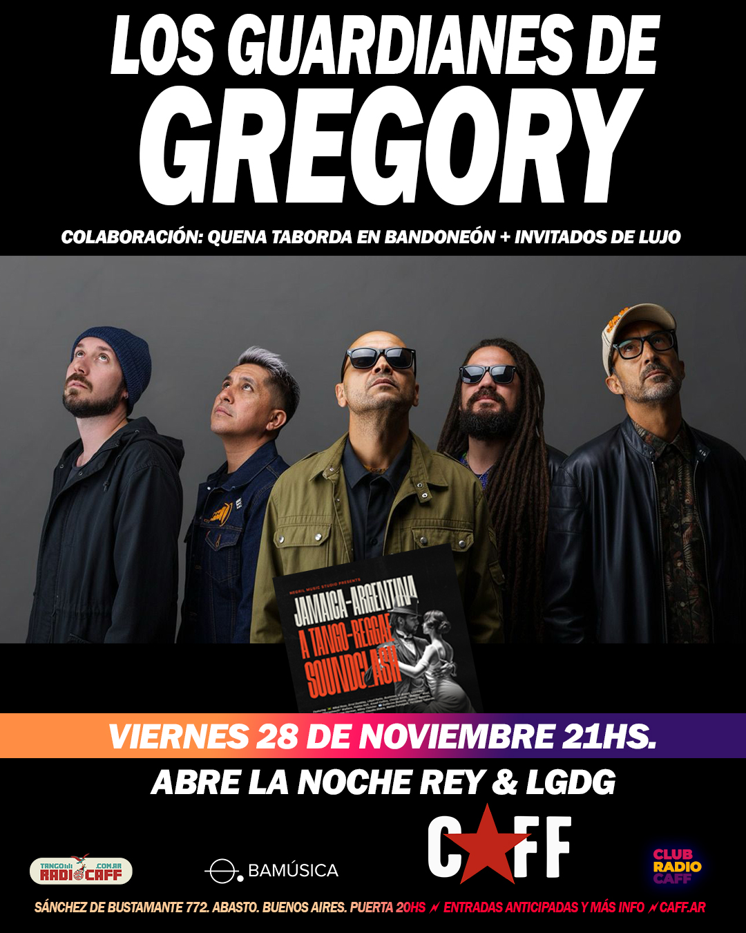Flyer del show