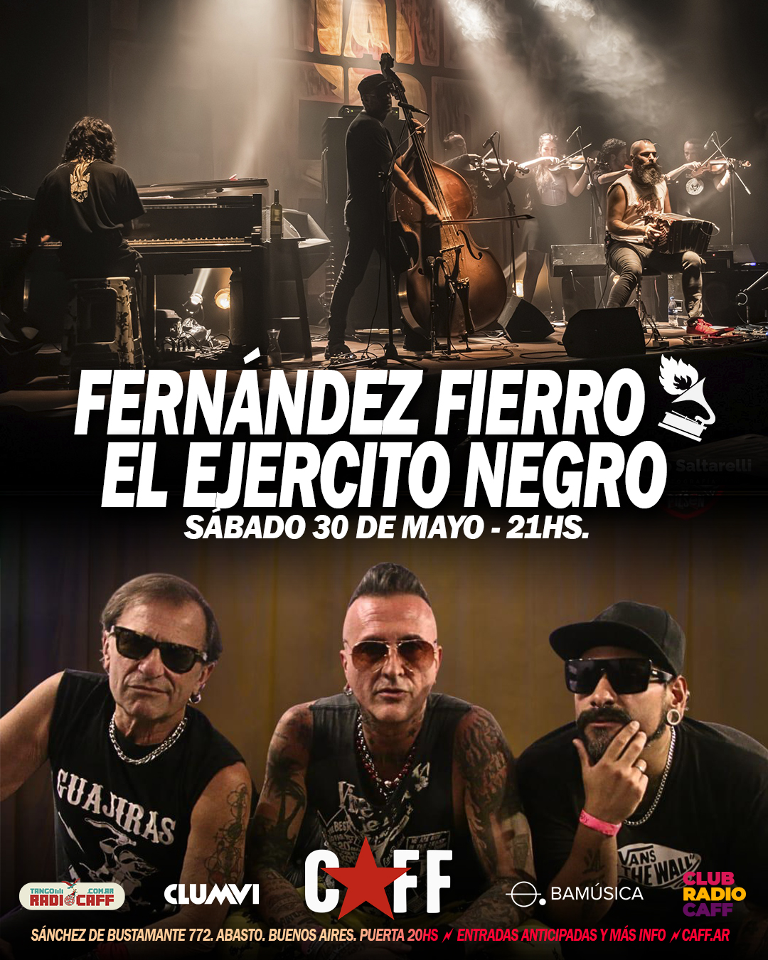 Flyer del show