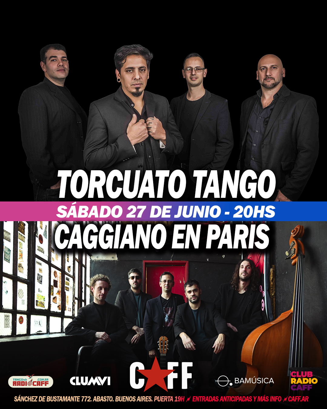 Flyer del show