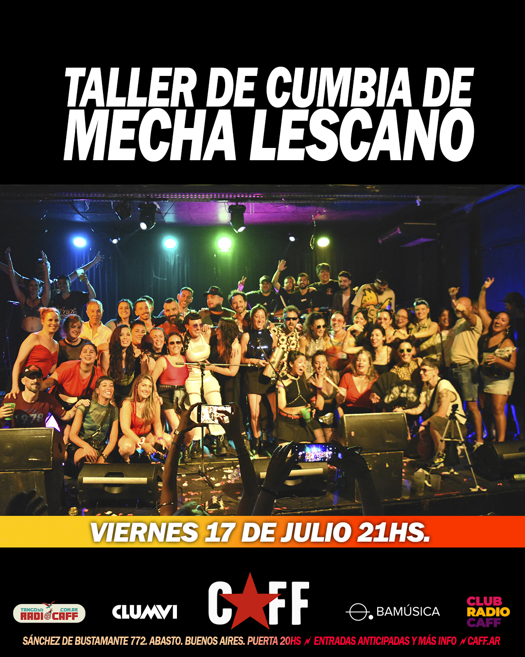 Flyer del show