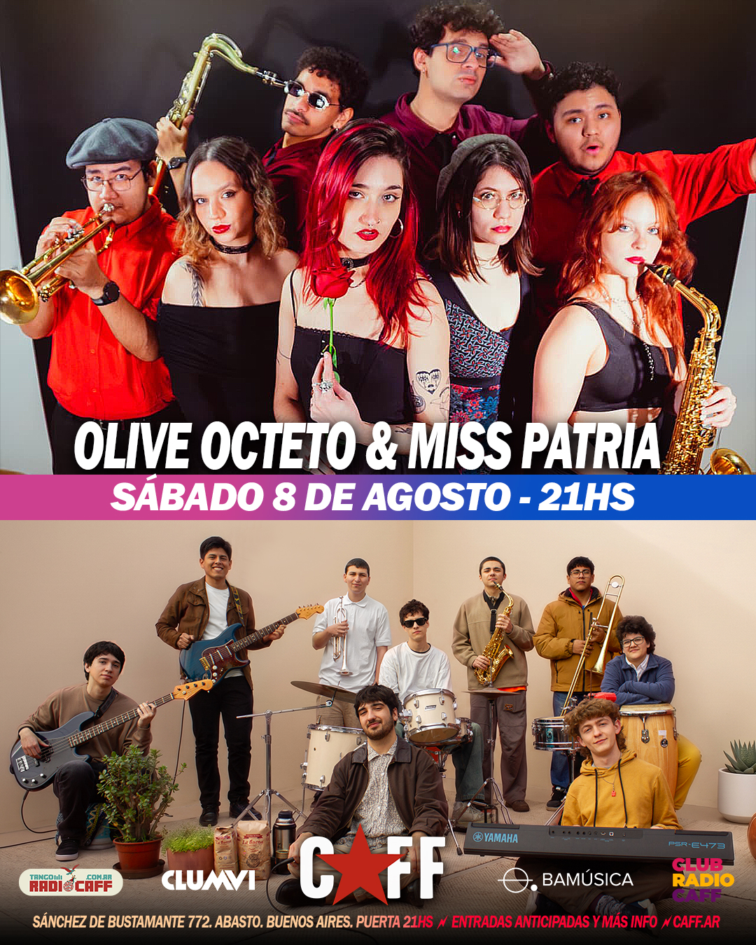 Flyer del show