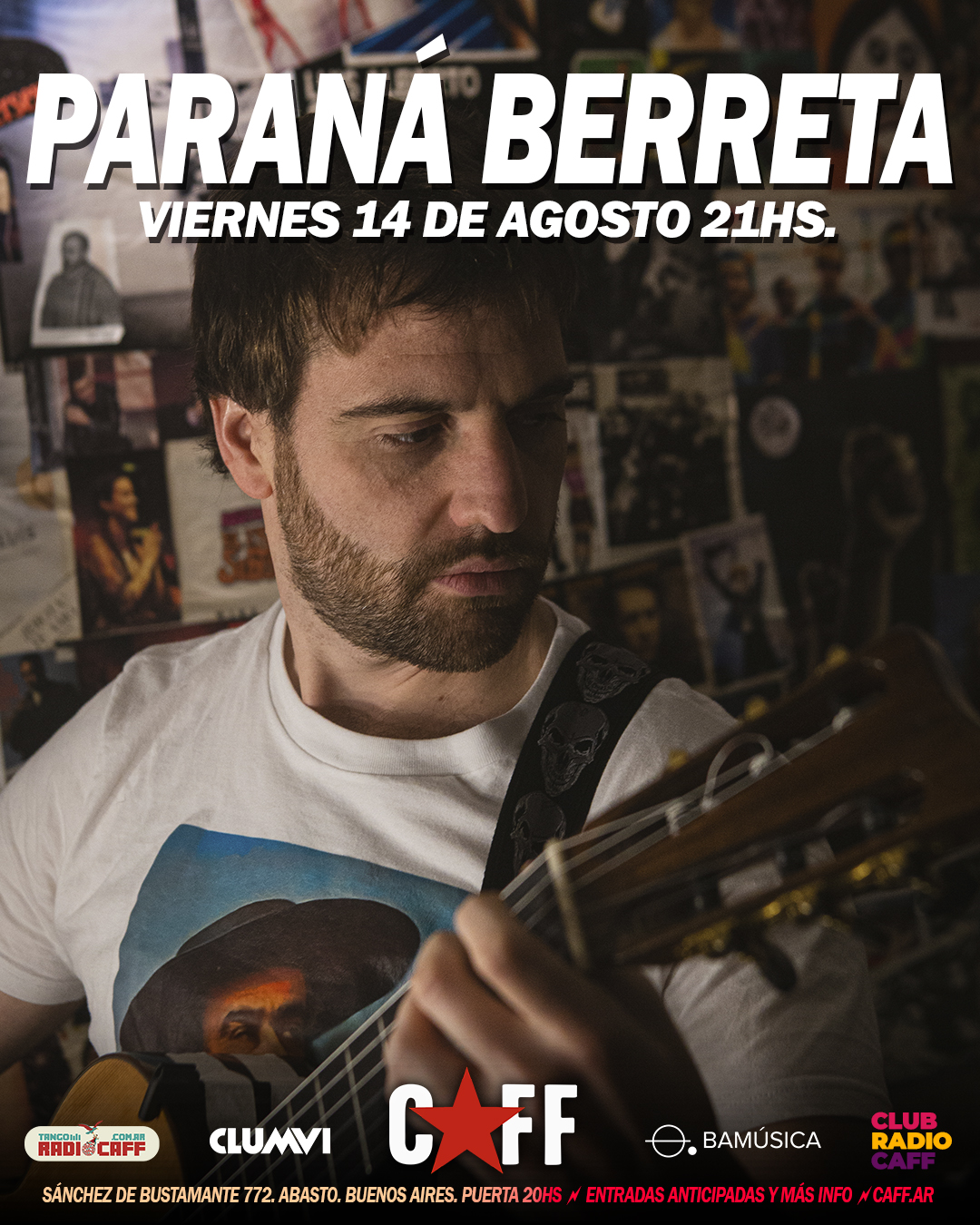 Flyer del show