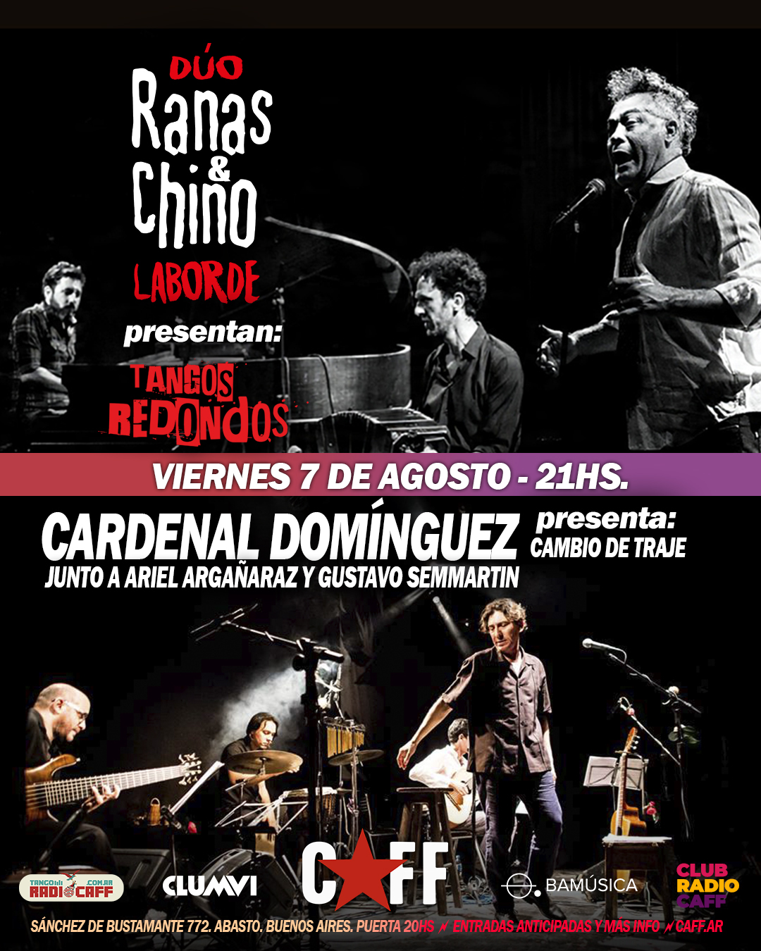 Flyer del show