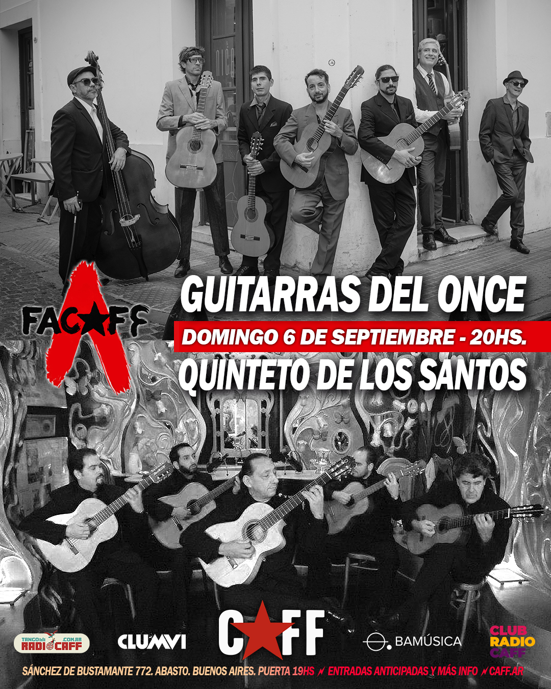 Flyer del show
