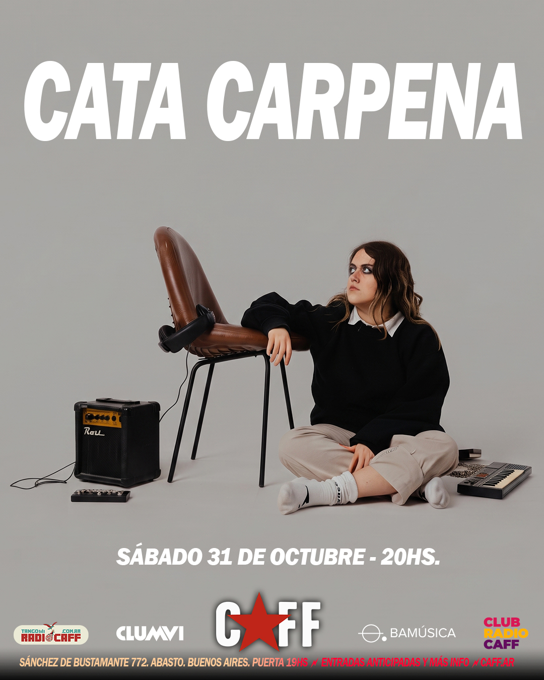 Flyer del show