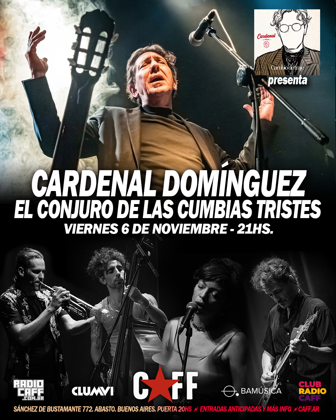 Flyer del show