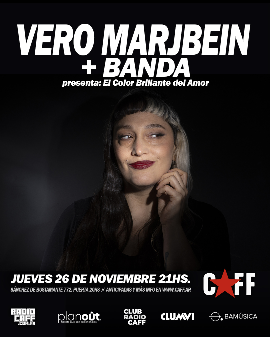 Flyer del show