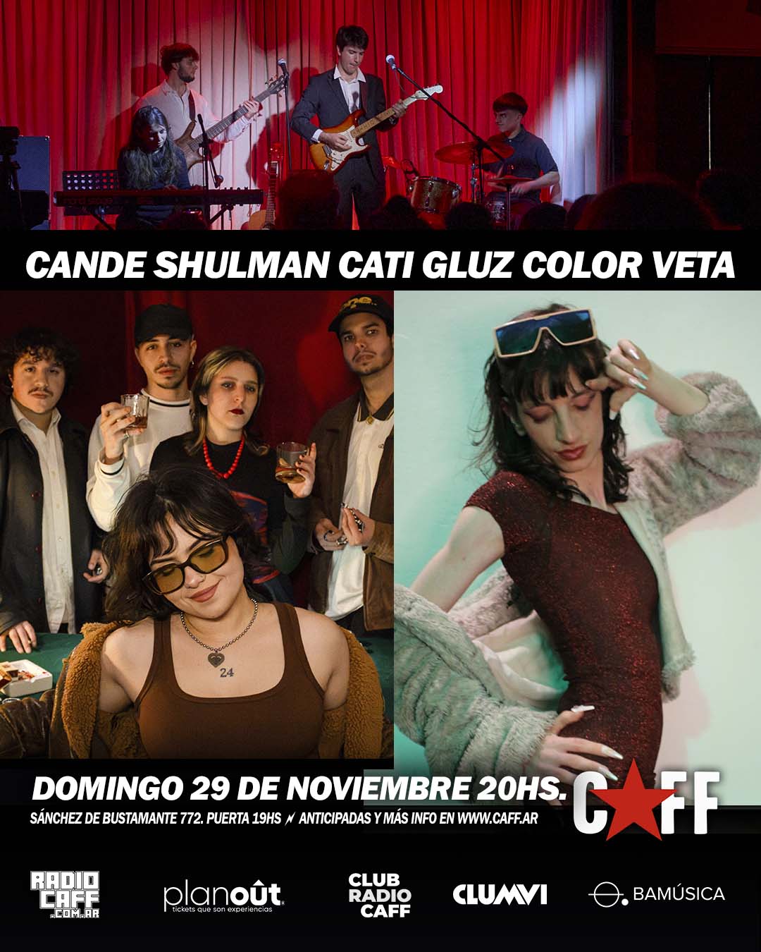 Flyer del show